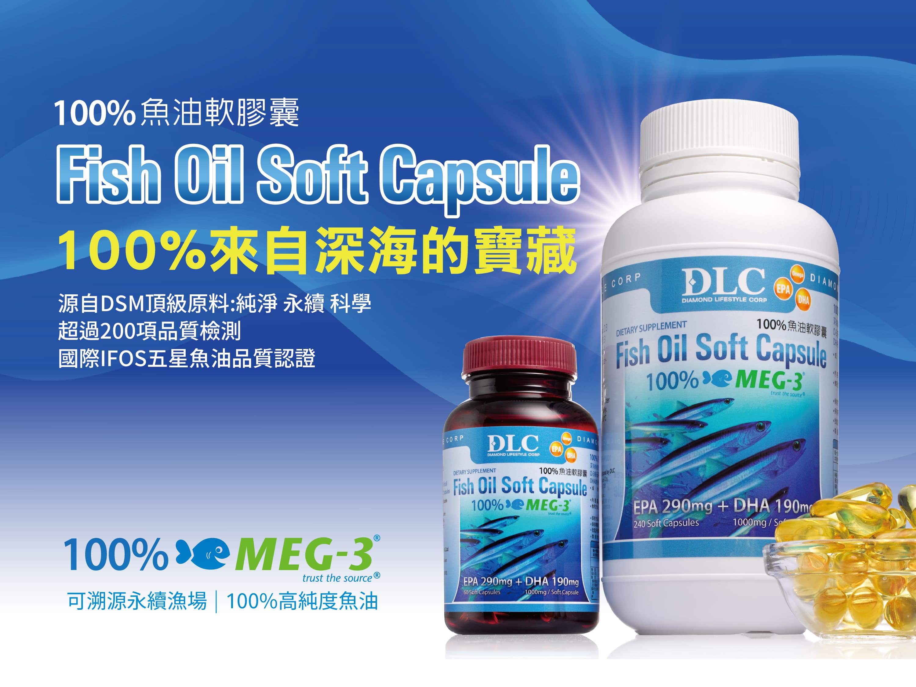 100%魚油軟膠囊
