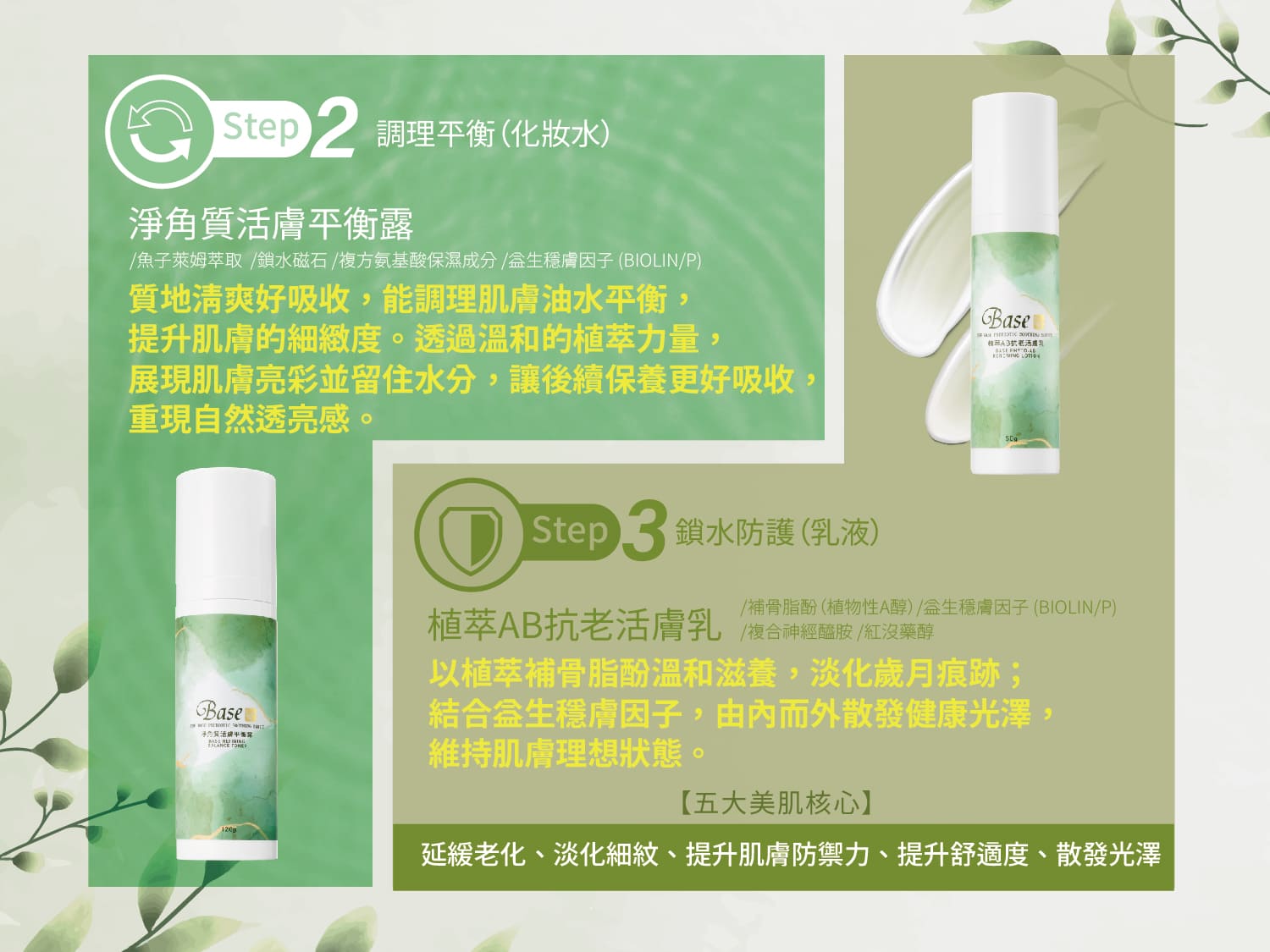 植萃AB抗老活膚乳